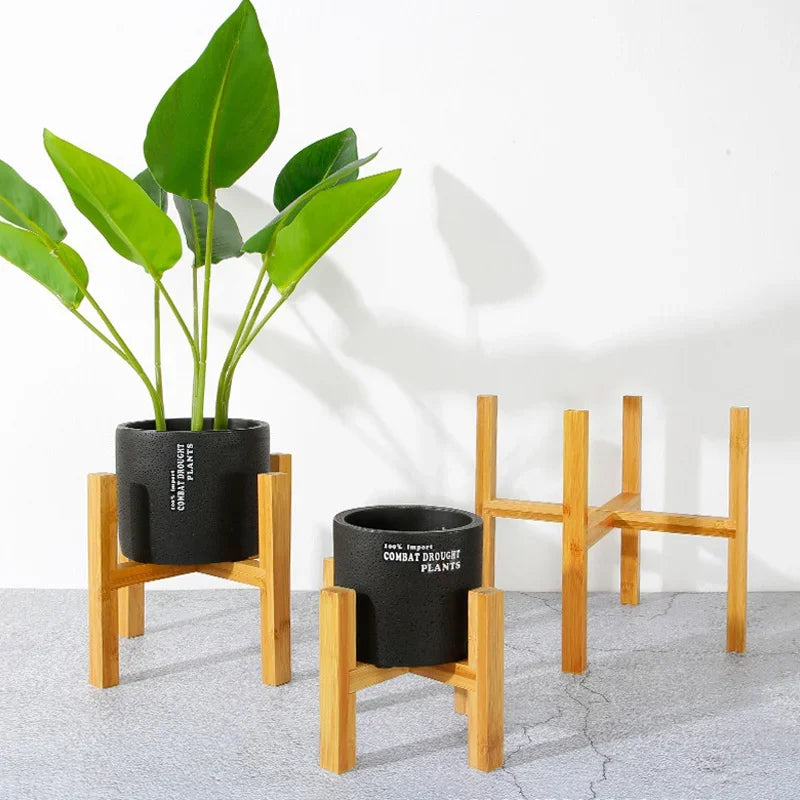Bamboo Plant Stand, 3 Sizes