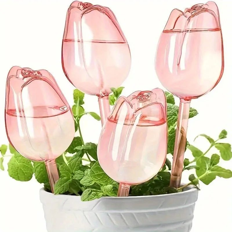 Tulip Watering Globes for Potted Plants